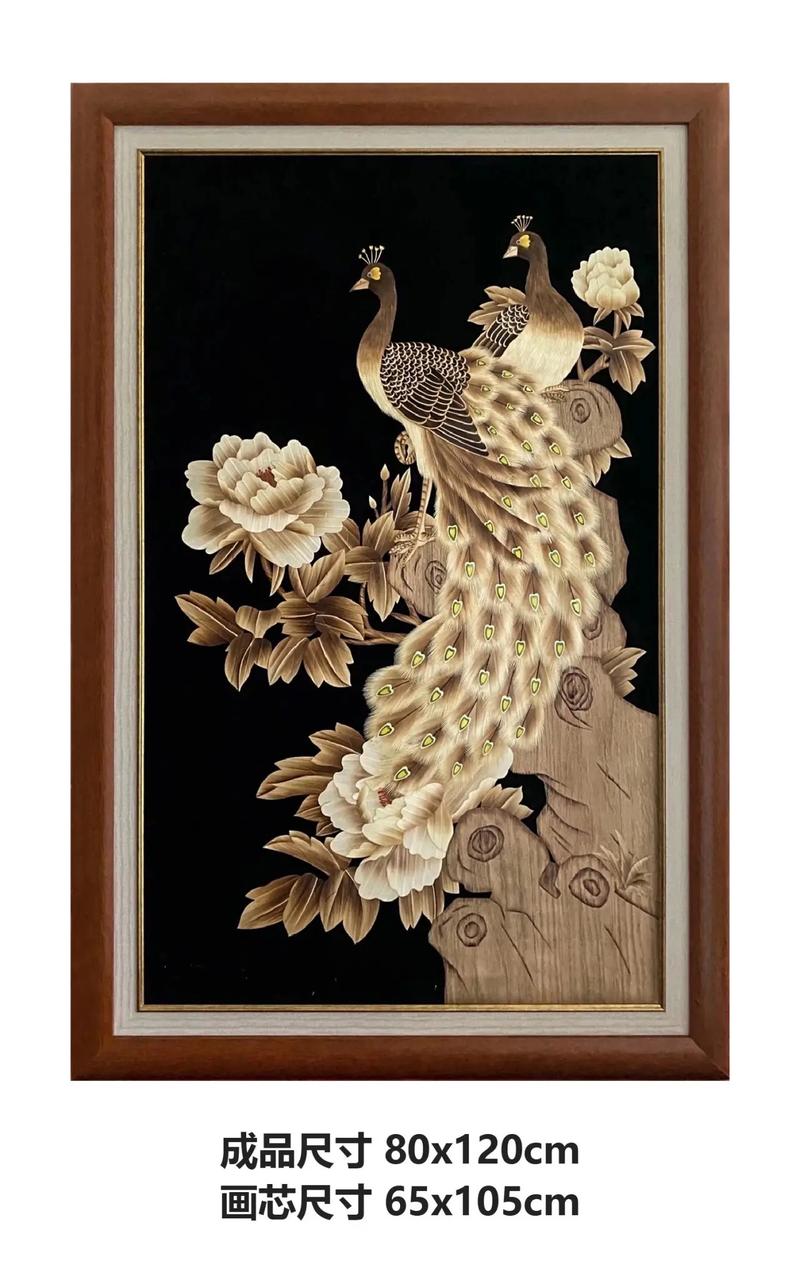非遺麥稈畫,#純手工打造 #感受國(guó)畫的意境之美 #家居掛畫