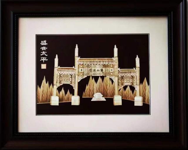 巧娘優(yōu)秀作品圖片展──捧出最美的祝福 麥秸畫中的溫度與匠心