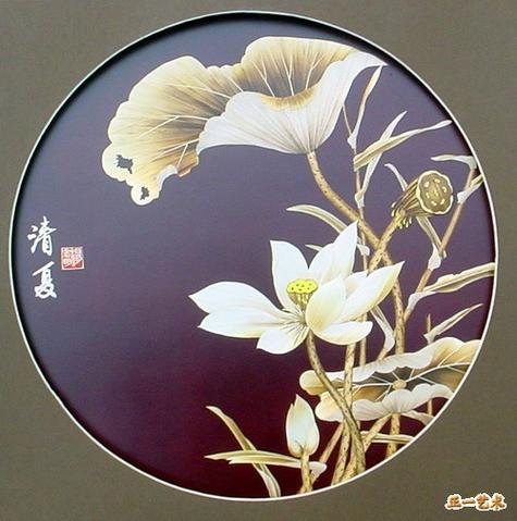 麥秸畫藝術(shù)欣賞 田野間的金色詩篇